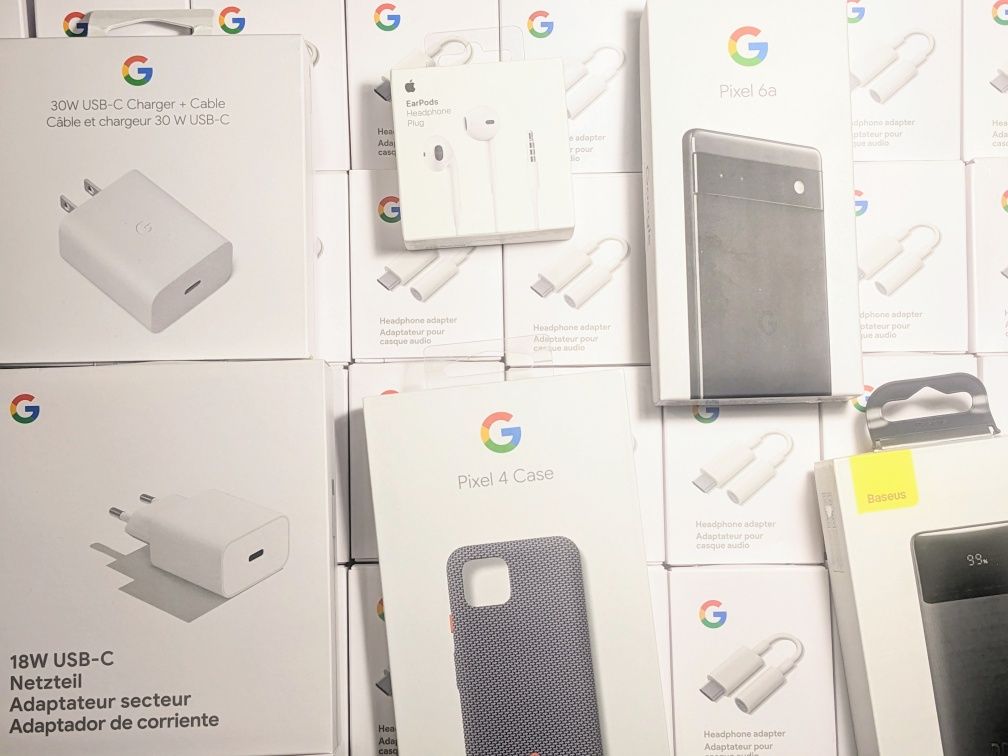 Оригінальні перехідники Google Pixel USB-C на 3.5mm