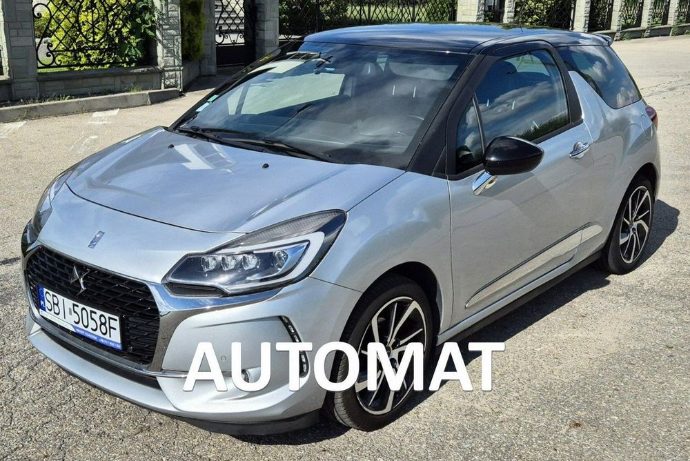 DS Automobiles DS 3 1.2 110KM LIFTING Skóra AUTOMAT Alufelgi nawigacja Tablet