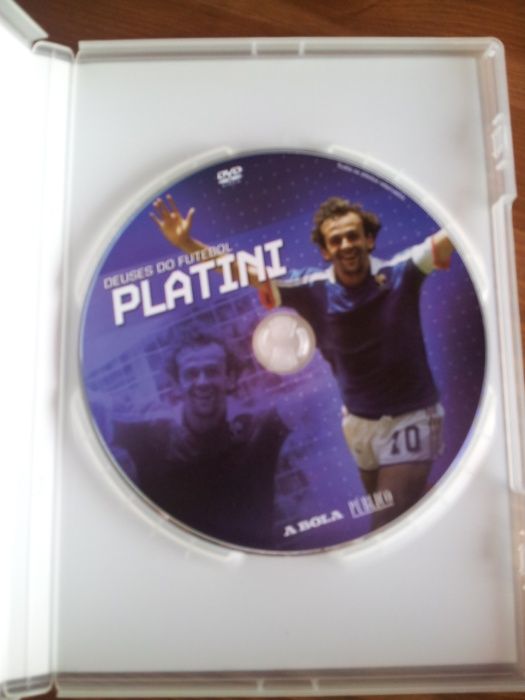 DVD: Deuses do Futebol - Platini