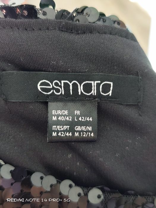 Sukienka imprezowa sylwestrowa cekinowa L 40