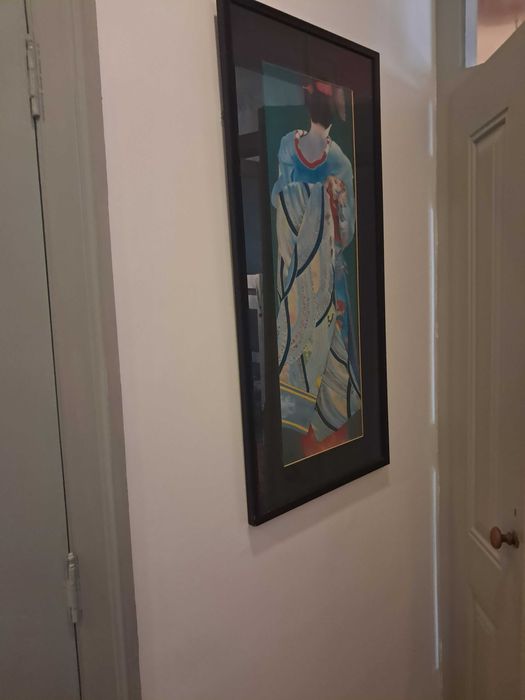 Promoção ate sexta Cartaz / poster emoldurado estilo asiático Geisha