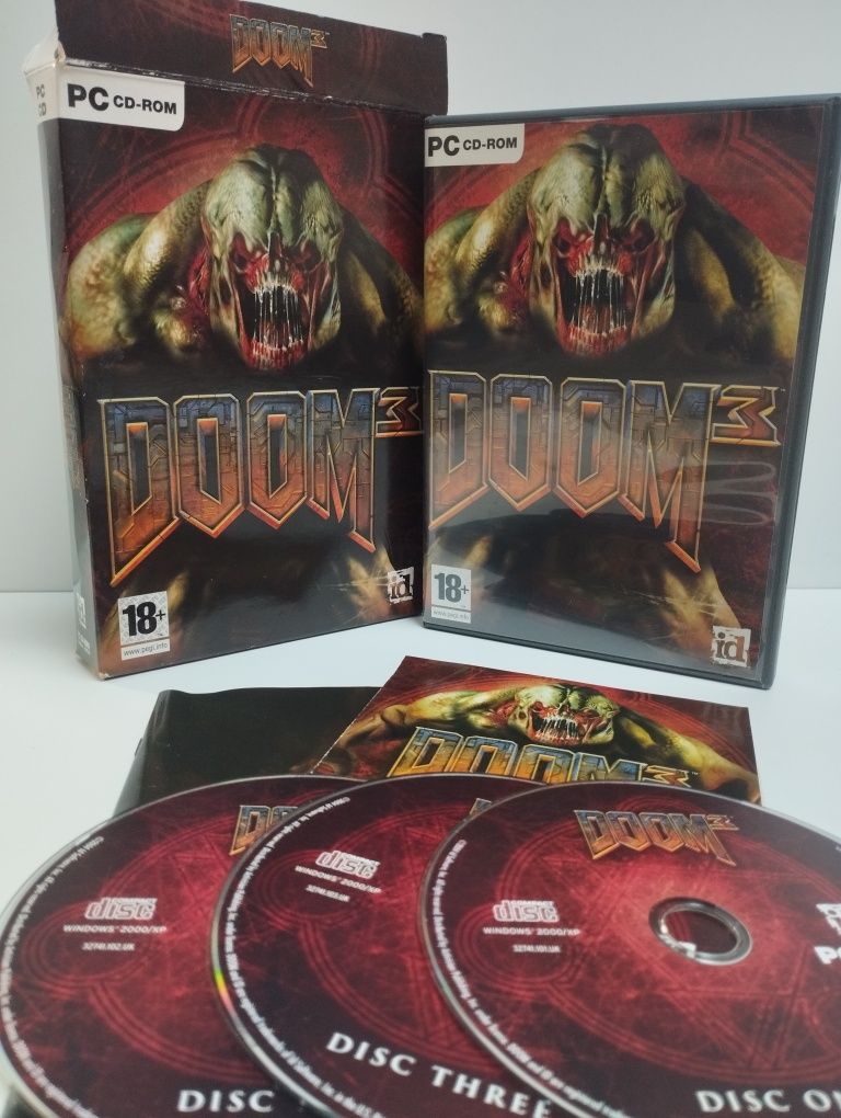 Gra PC Doom 3 Box