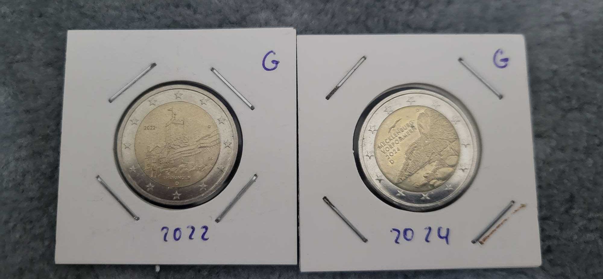 Moedas Comemorativas Euro - Alemanha