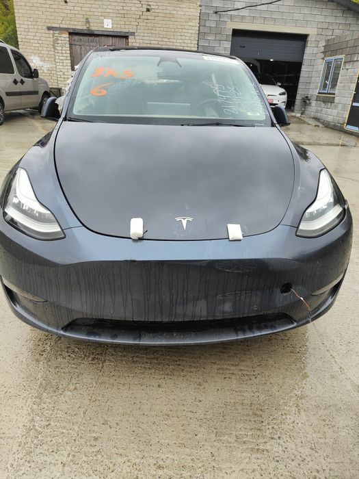 Tesla Model Y 2020-2024 бампер капот фары крылья PMNG
Код краски P