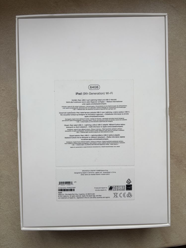 Ipad 9 generacji 64 GB Wifi