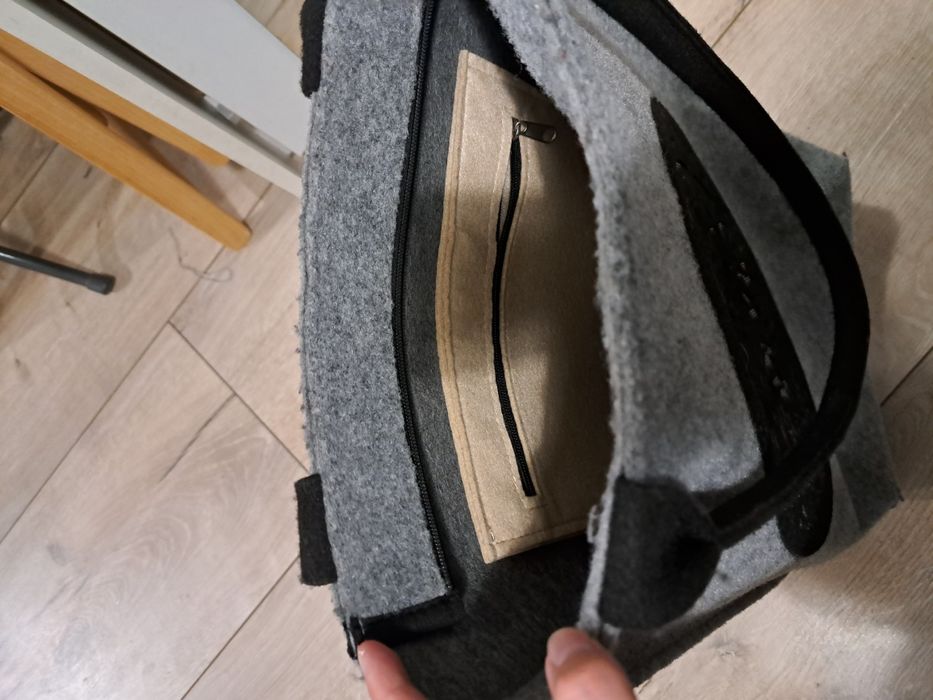 Torba z filcu kupiona w zakopanym
