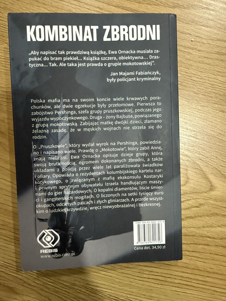 Ewa Ornacka Kombinat Zbrodni