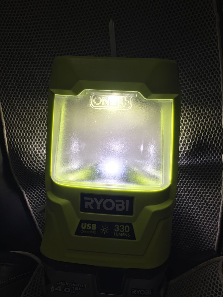 Фонарь ryobi one R18 Alu 0