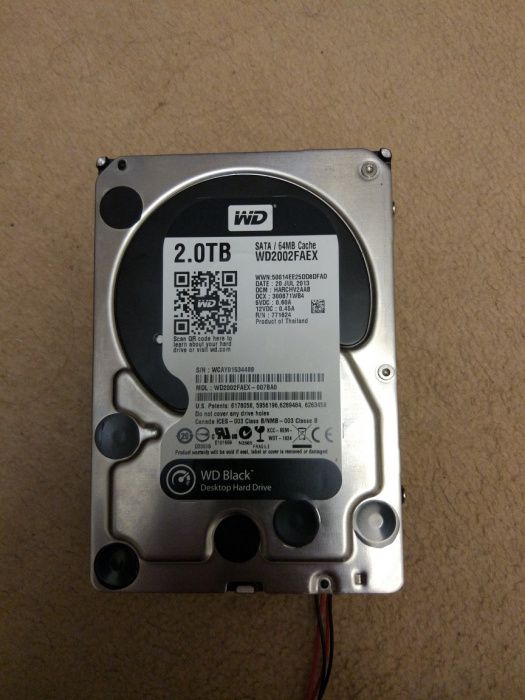 Продам винчестер WD Black 2Tb