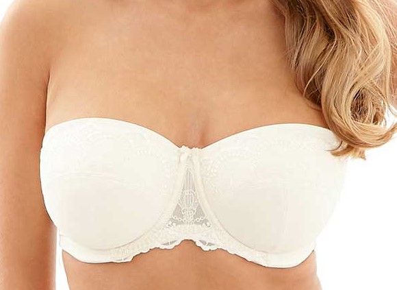 PANACHE Evie Bridal 6110 cream ivory NOWY kremowy biustonosz 36GG 80GG