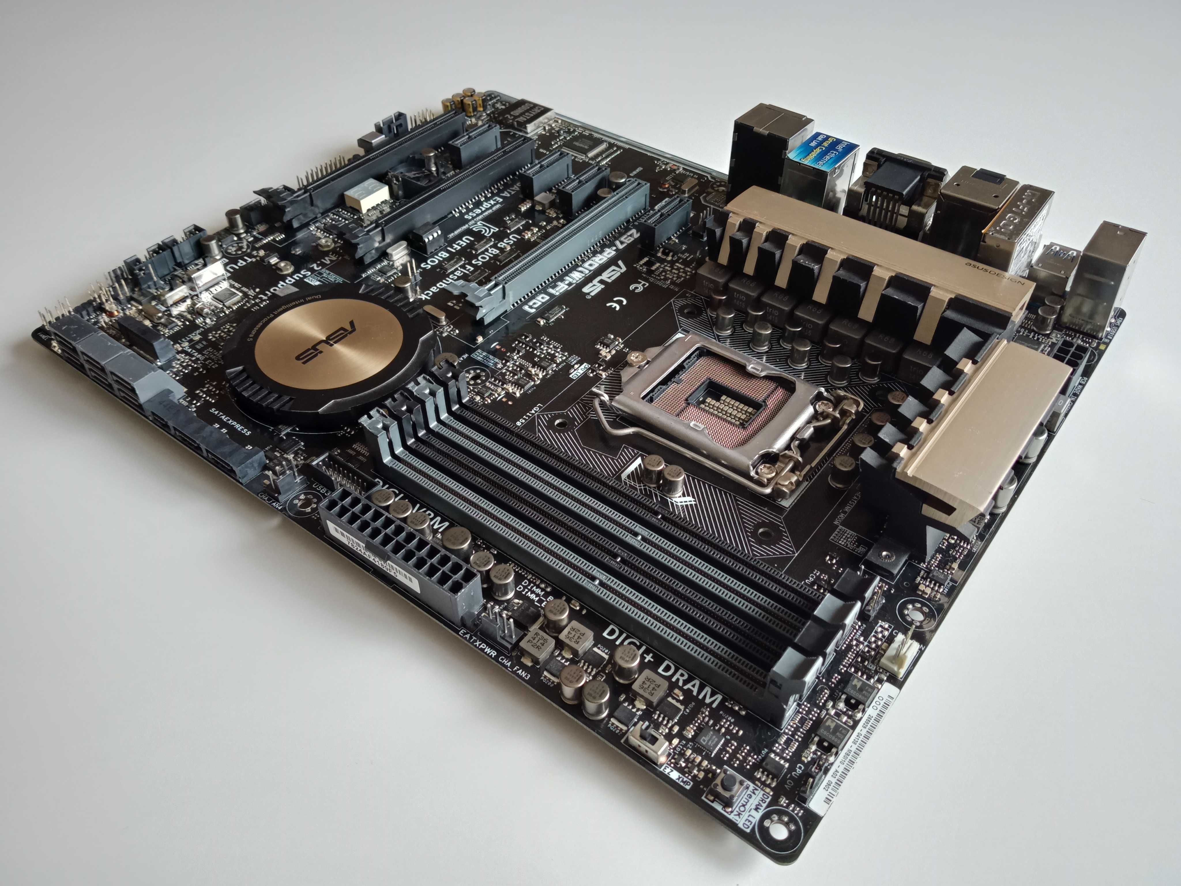 Płyta główna ASUS Z97-PRO WiFi ac, DDR3, PCIe3.0, USB3.0, SATAIII, M.2
