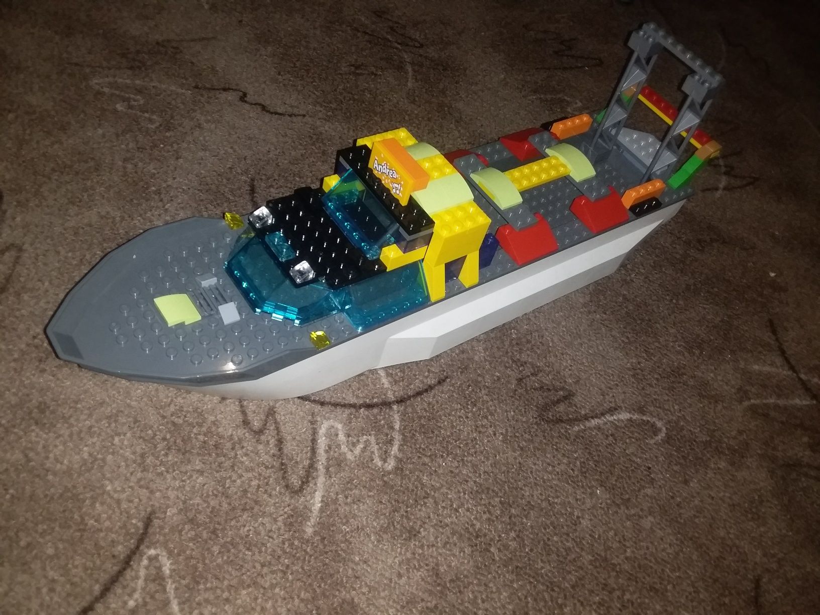 Лего лодка оригинал