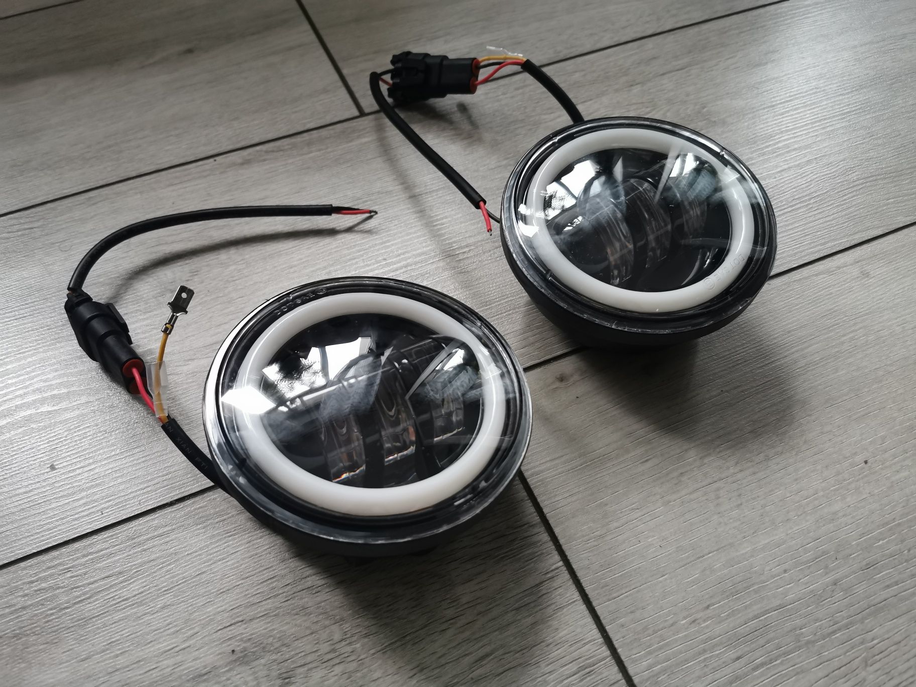 Harley Davidson lightbary lampy wkład led ring angel eyes