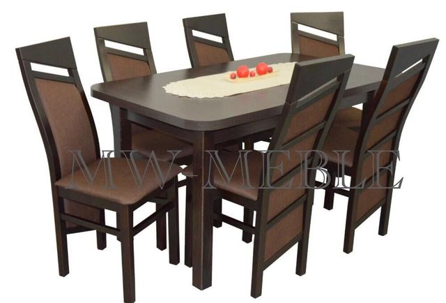 Zestaw Stół + 6 Krzeseł W Super Cenie! SPRAWDŹ