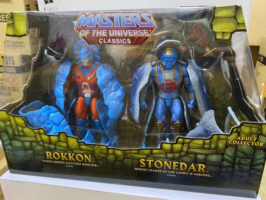 Figura Mattel Masters of The Universe Classics Rokkon & Stonedar