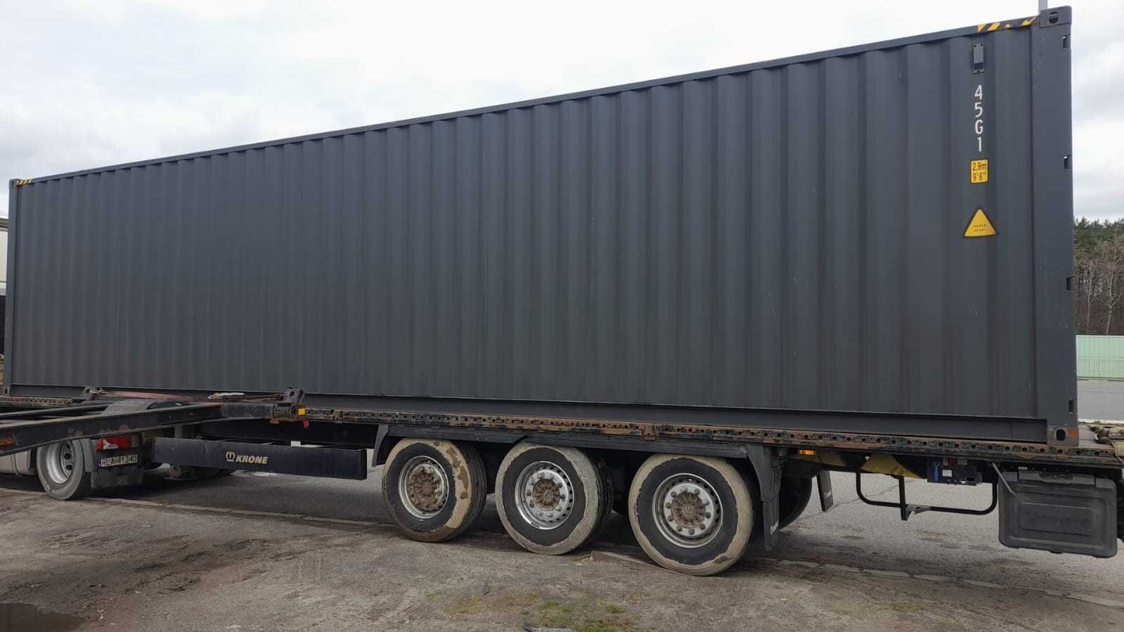 Kontener magazynowy 40HC (12 m) NOWY - Transport Cała Polska
