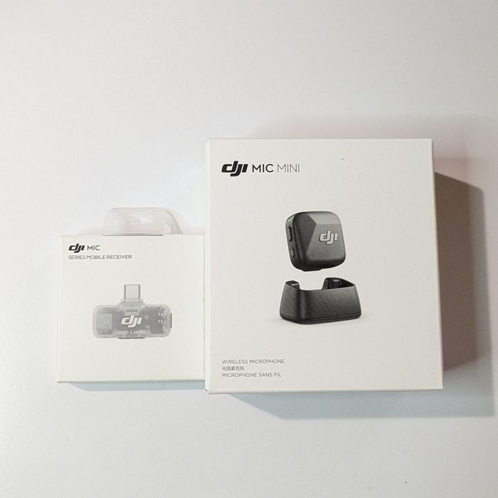 Мікрофон DJI Mic Mini + DJI Mic Series Mobile Receiver