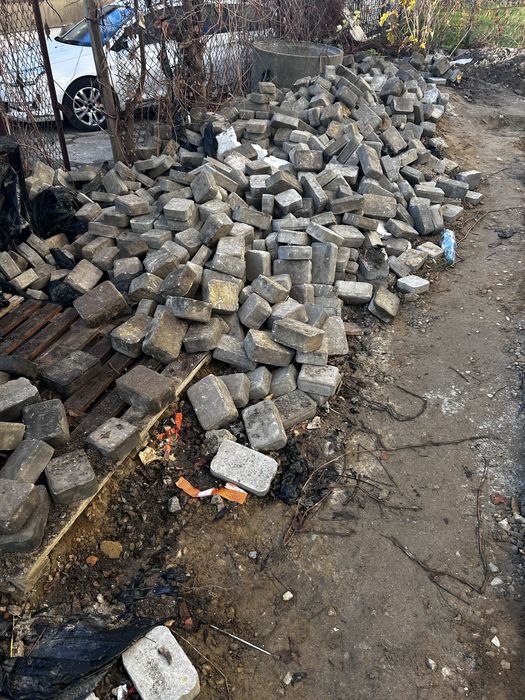 Kostka betonowa 6 i 8 cm kostka uzywana po demontazu.