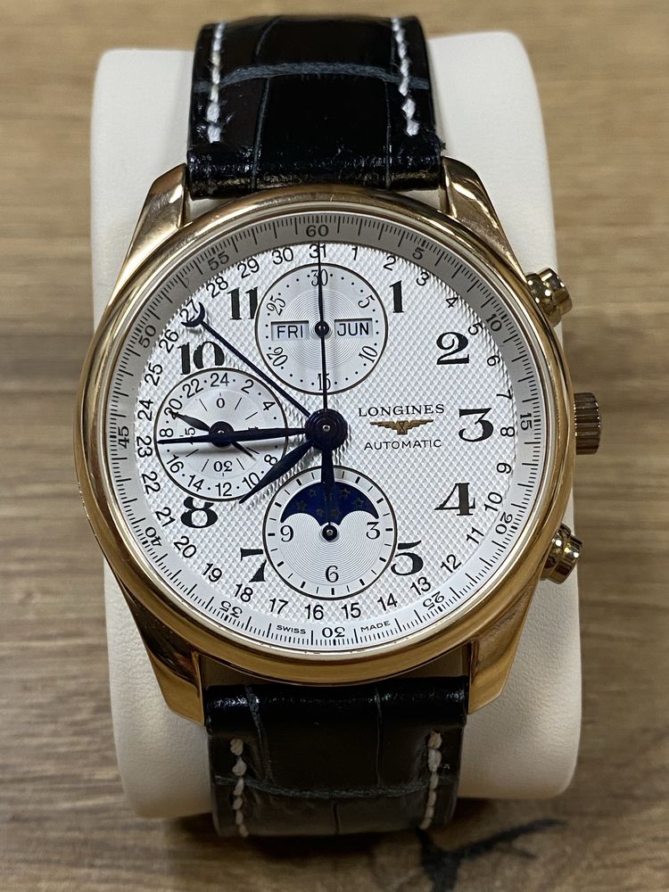 Золотий годинник Longines Master Collection