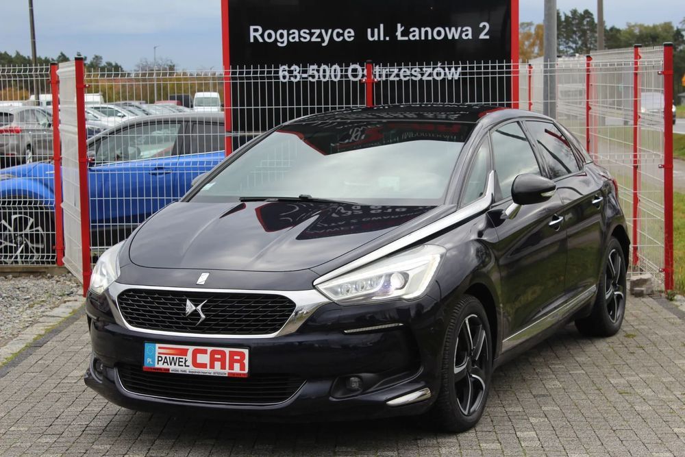 DS Automobiles DS 5 2.0 HDi 181KM - AUTOMAT - Nawigacja GPS - Kamera cofania - Xenon - BDB