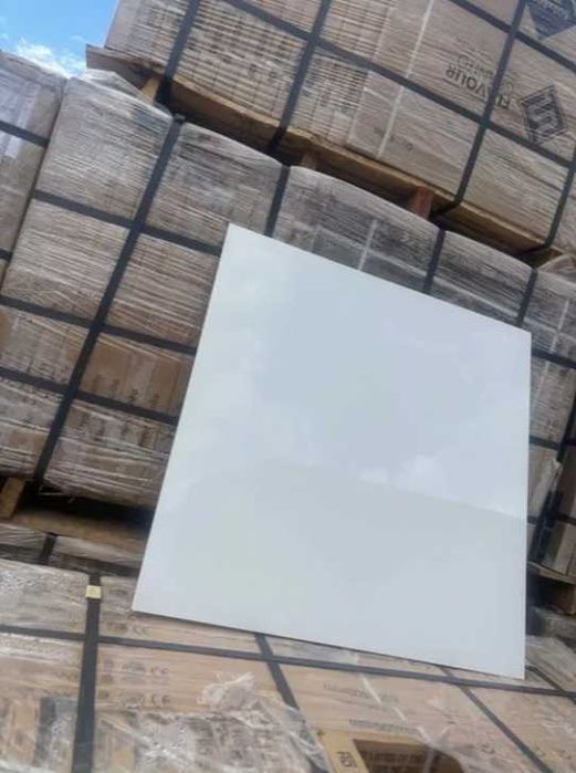 Płytki Gresowe 60x60 PURE WHITE SUPER BIEL Podłogowo Ścienne