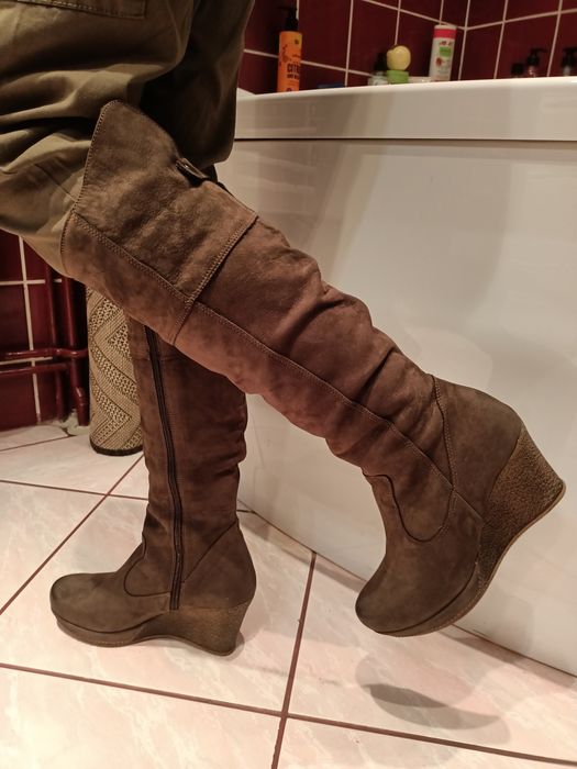 Kozaki oficerki KORDEL Nowe koturny Rozm. 37