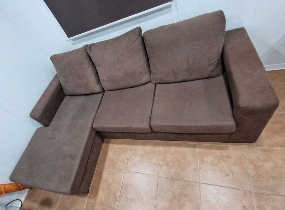 REBAIXA NO PREÇO: Sofá chaise longue como NOVO
