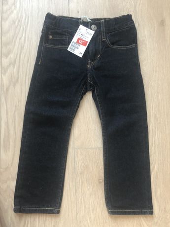 Джинсы H&M denim.1,5-2 года.92 см.