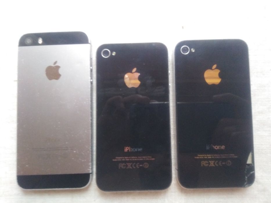 3 iPhones 5s e 4