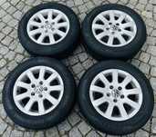 Koła BORBET 5x112 VW Passat Touran Golf Octavia Leon Opony 195/65/15