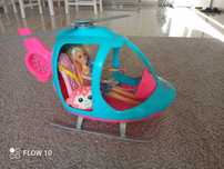 Barbie z helikopterem i akcesoriami