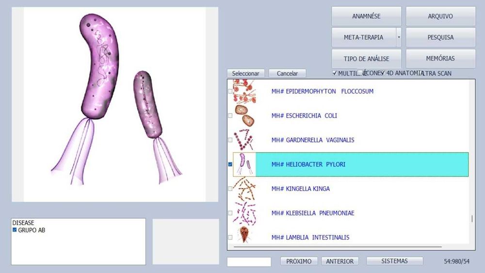Analisador Quântico de Biofeedback Profissional NATURALEZA®Tech
