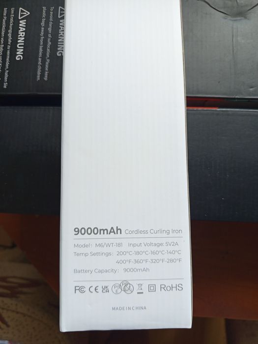 Bezprzewodowa lokówka