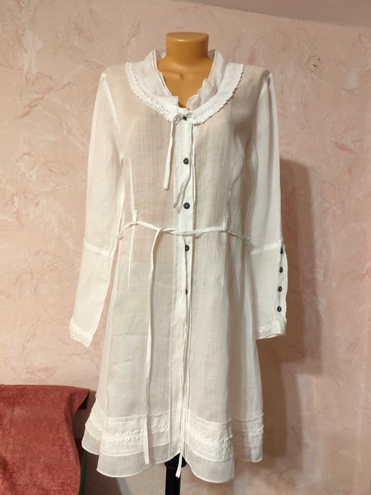 Сукня пляжна льон