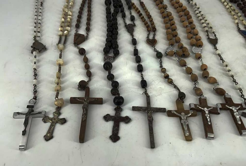 Terços Religiosos Antigos/Vintage