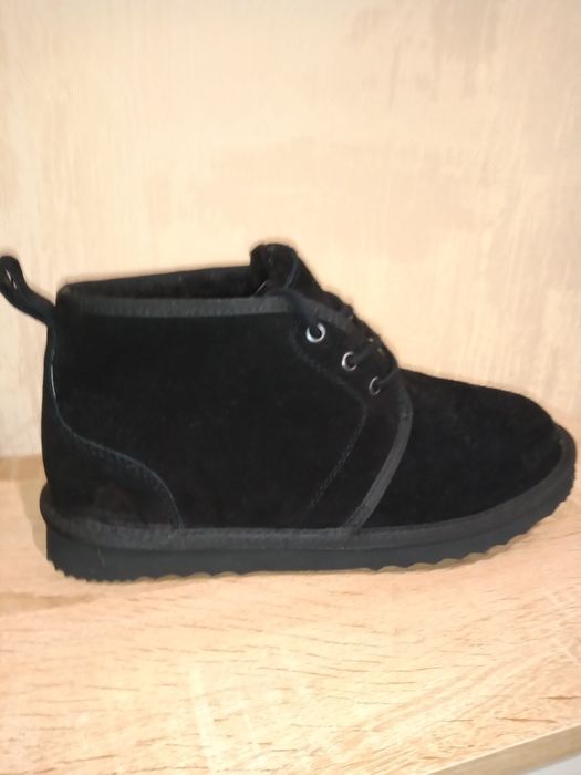 Чоловічі замшові ботінки alpine Design теплі на натуральній овчині