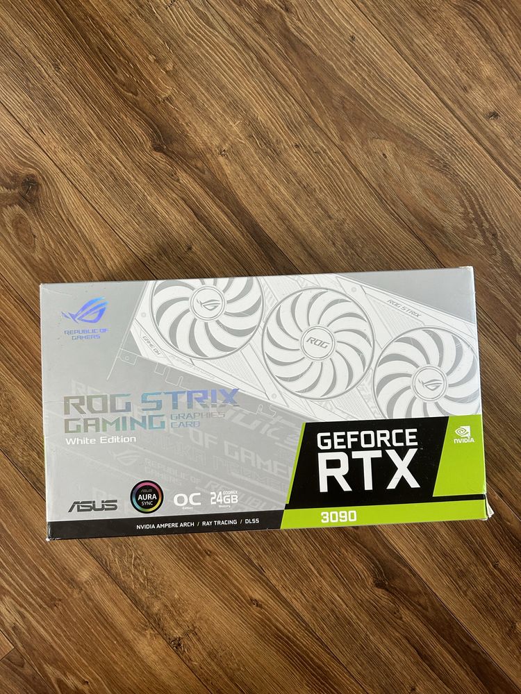 ROG STRIX GEFORCE RTX 3090 biała karta graficzna DOSTĘPNA