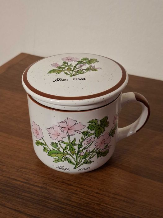Ceramiczny kubek do parzenia ziół