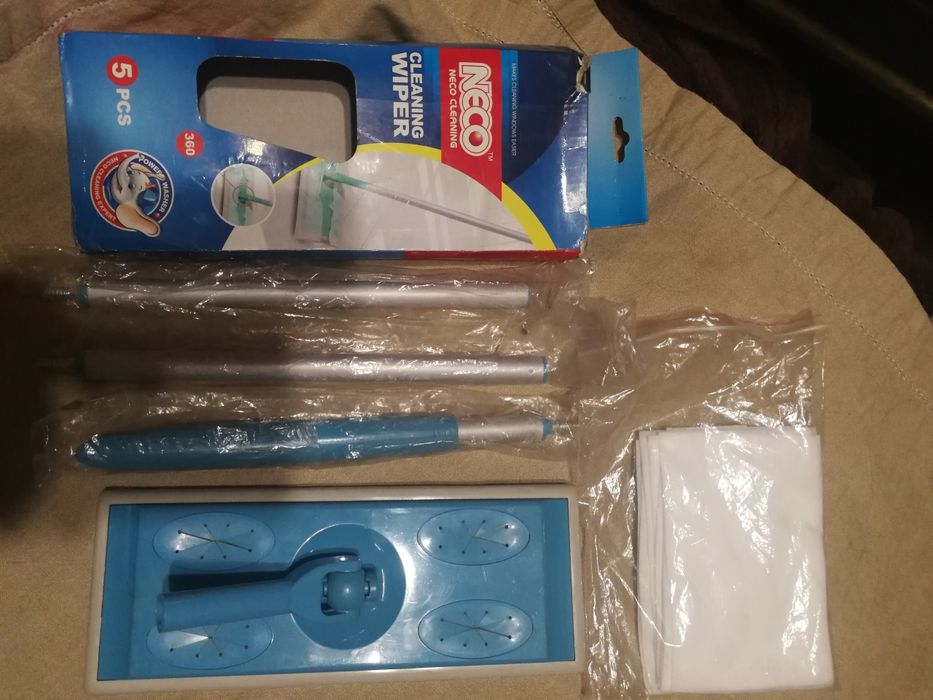 Швабра с алюминиевой рукояткой