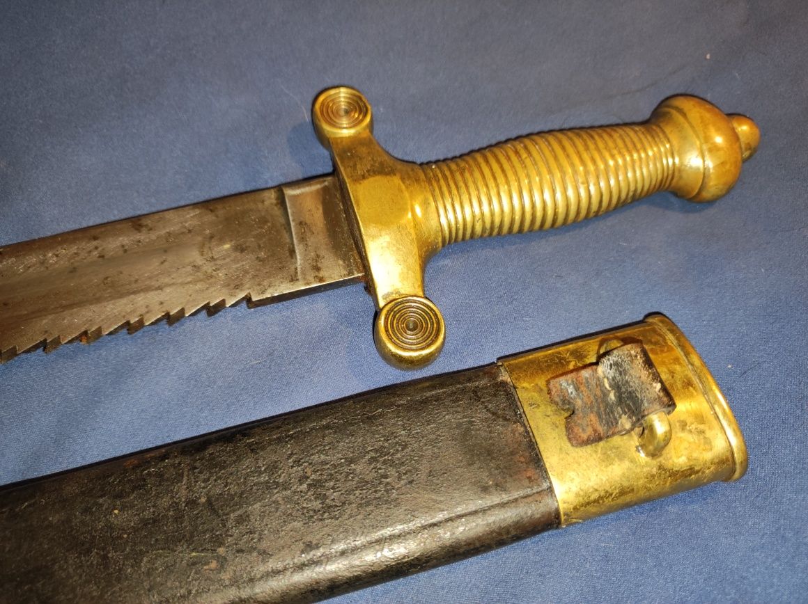 Tasak artylerii z zębami Solingen miecz szabla