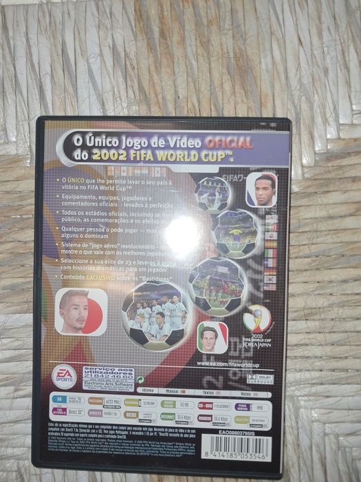 Jogo Fifa World Cup 2002 PC CD ROM Vintage Retro Futebol football