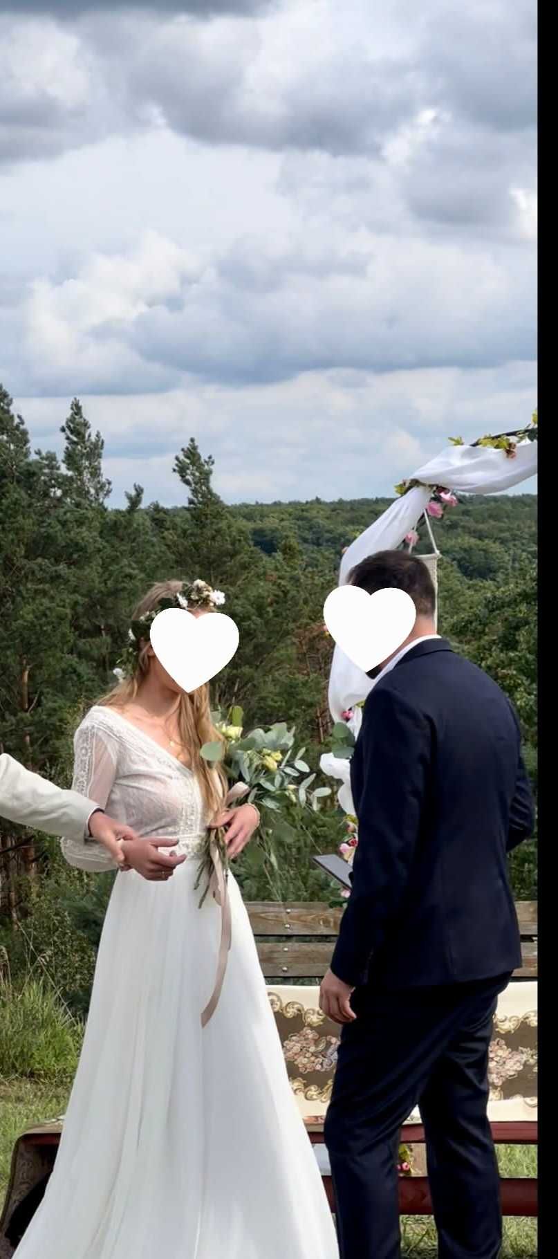 Suknia ślubna boho Diana Gaja