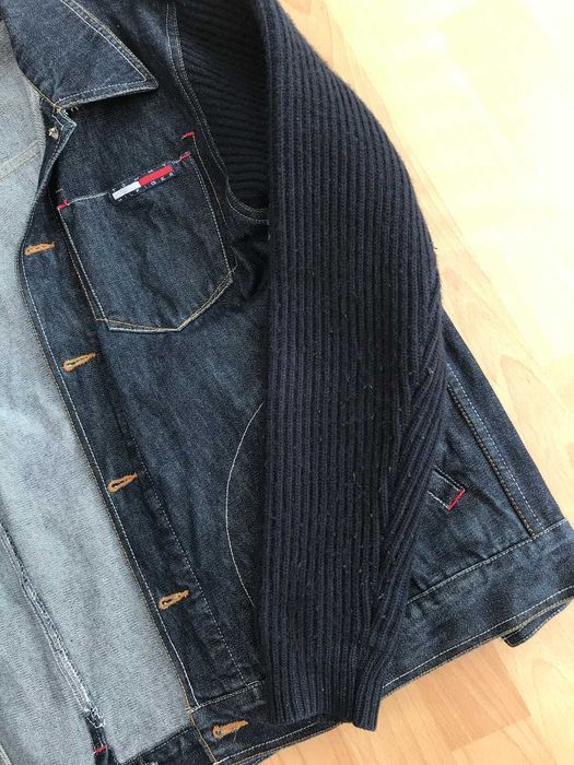 Casaco ganga mangas malha Tommy Hilfiger