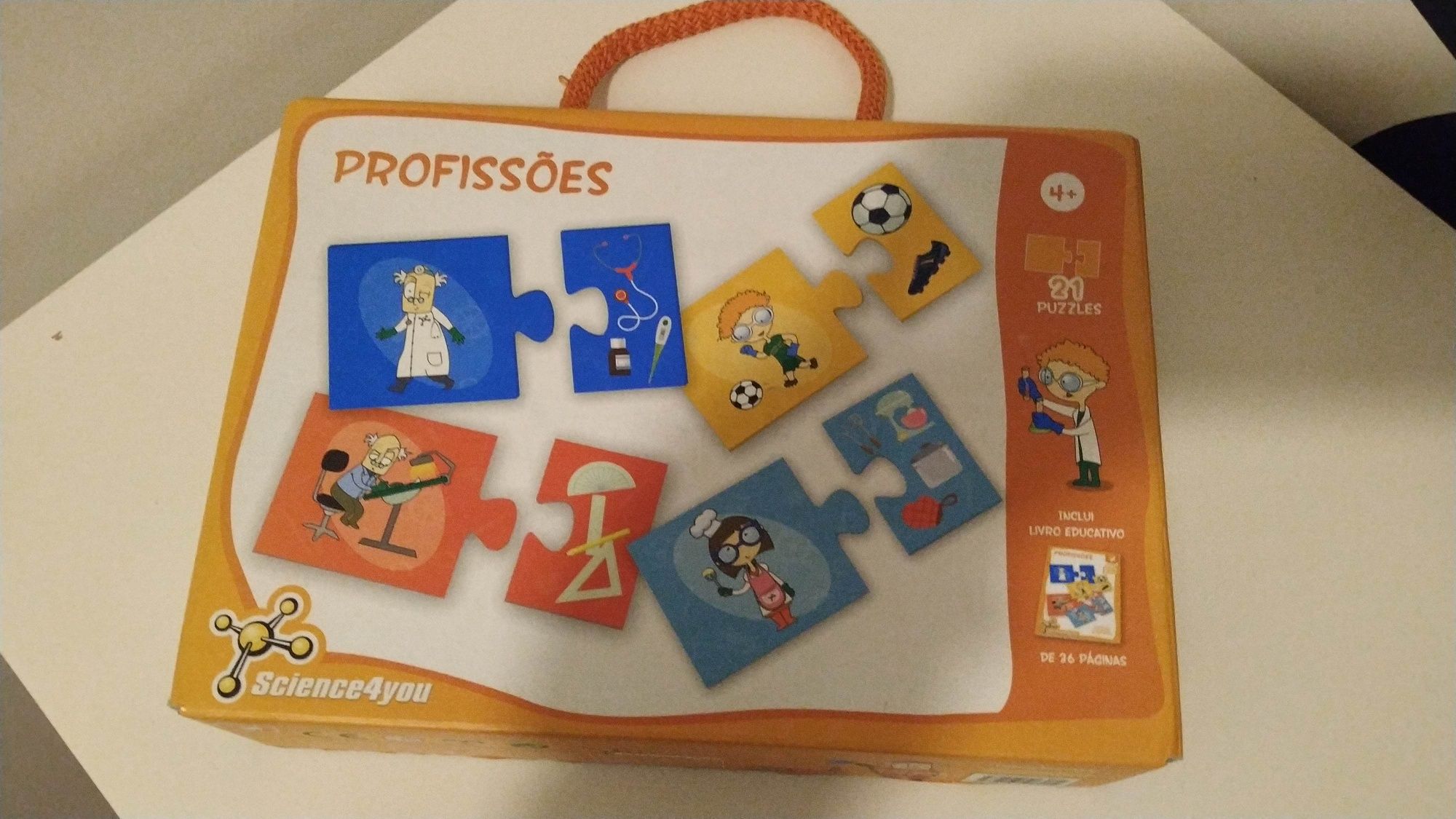 Puzzle Science4you Profissões