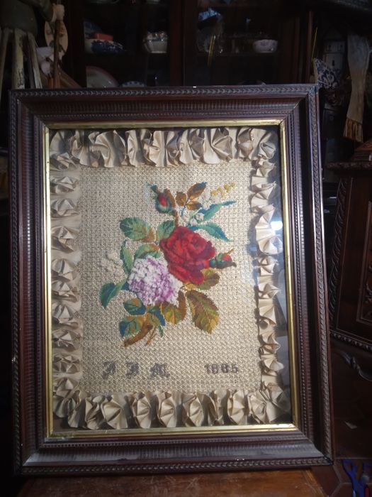 Quadro, obra de arte  assinada  séc xlx