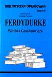 Ferdydurke Witolda Gombrowicza Teodor Farent