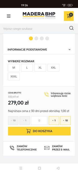 Kurtka Robocza NOWA, ciepła na zimę