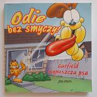 Odie bez smyczy. Garfield wypuszcza psa - Jim Davis