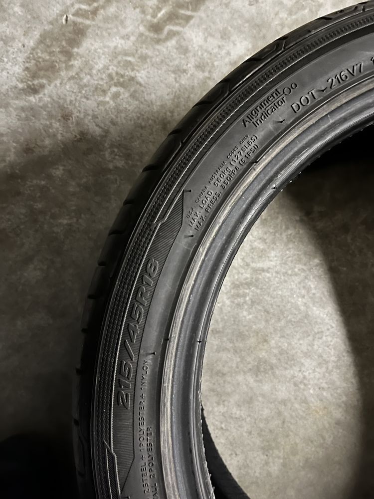 Nowe opony letnie hankook ventus prime 3 215/45 R18 2024