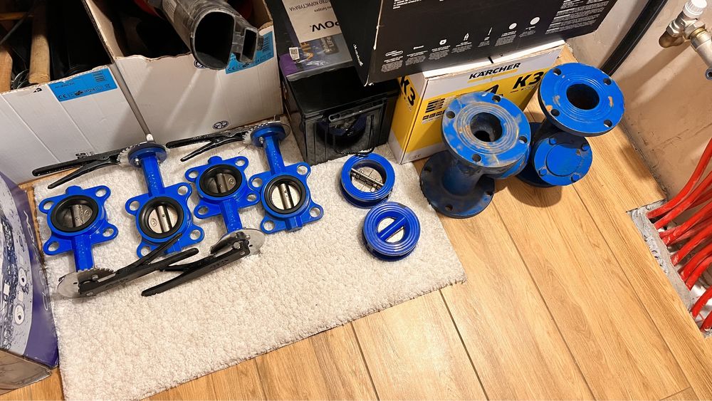 Задвижка поворотная тип "Баттерфляй" VB Ду 65 VB-65